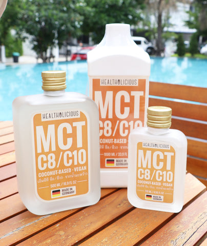 Image of Coconut MCT oil (sourced from coconut, made in Germany) - Healtholicious One-Stop Biohacking Health Shop