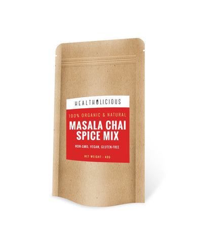 Image of Organic Masala Chai Spice Mix 40g - Healtholicious One-Stop Biohacking Health Shop