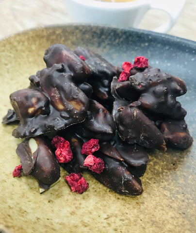 Image of Sugar-free chocolate bites with pili nuts 120g - Healtholicious One-Stop Biohacking Health Shop