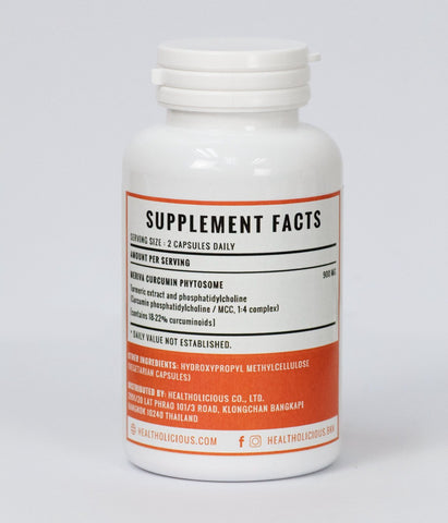 Image of Meriva Phytosome Curcumin: x20 more bioavailable than turmeric - Healtholicious One-Stop Biohacking Health Shop