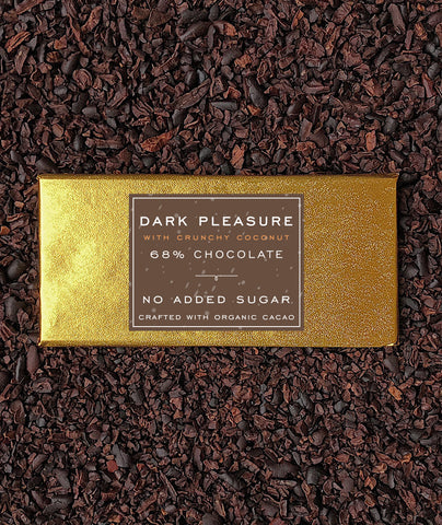 Image of No Added Sugar Dark Chocolate Bars: keto-friendly - Healtholicious One-Stop Biohacking Health Shop