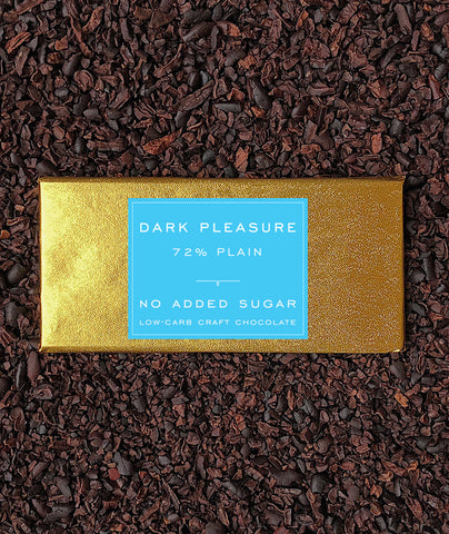 Image of No Added Sugar Dark Chocolate Bars: keto-friendly - Healtholicious One-Stop Biohacking Health Shop