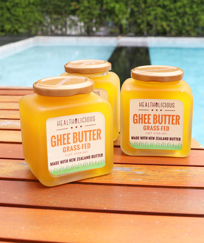 Image of Grass-fed ghee, various flavors (from New Zealand cows' butter) - Healtholicious One-Stop Biohacking Health Shop