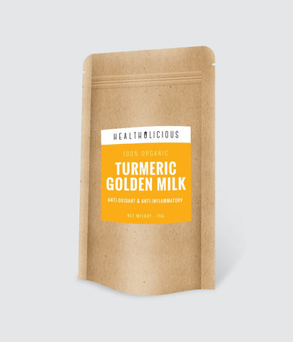 Image of Organic Golden Turmeric Elixir (Turmeric, Cinnamon, Ginger, Long pepper) - Healtholicious One-Stop Biohacking Health Shop