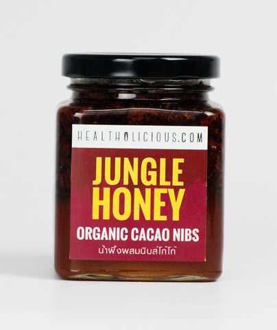 Image of Raw jungle honey infused organic cocoa nibs - Healtholicious One-Stop Biohacking Health Shop