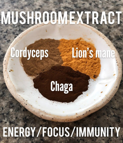 Image of Mushroom Extract - Certified Organic : ENERGY / IMMUNE - Healtholicious One-Stop Biohacking Health Shop