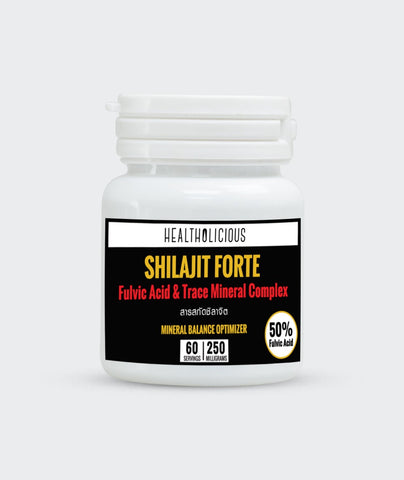 Image of Shilajit Forte : Fulvic Acid / Trace Mineral Complex (2-month supply) - Healtholicious One-Stop Biohacking Health Shop