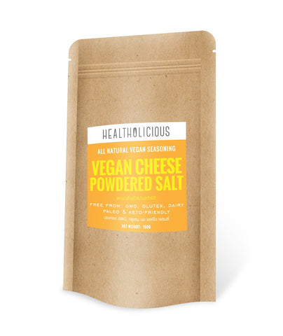 Image of Vegan Cheese Powdered Salt - All-Natural Seasoning Mix - Healtholicious One-Stop Biohacking Health Shop