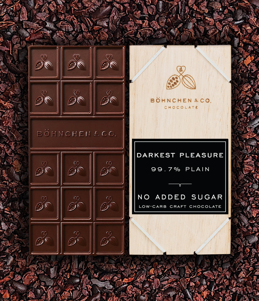 No Added Sugar Dark Chocolate Bars: keto-friendly