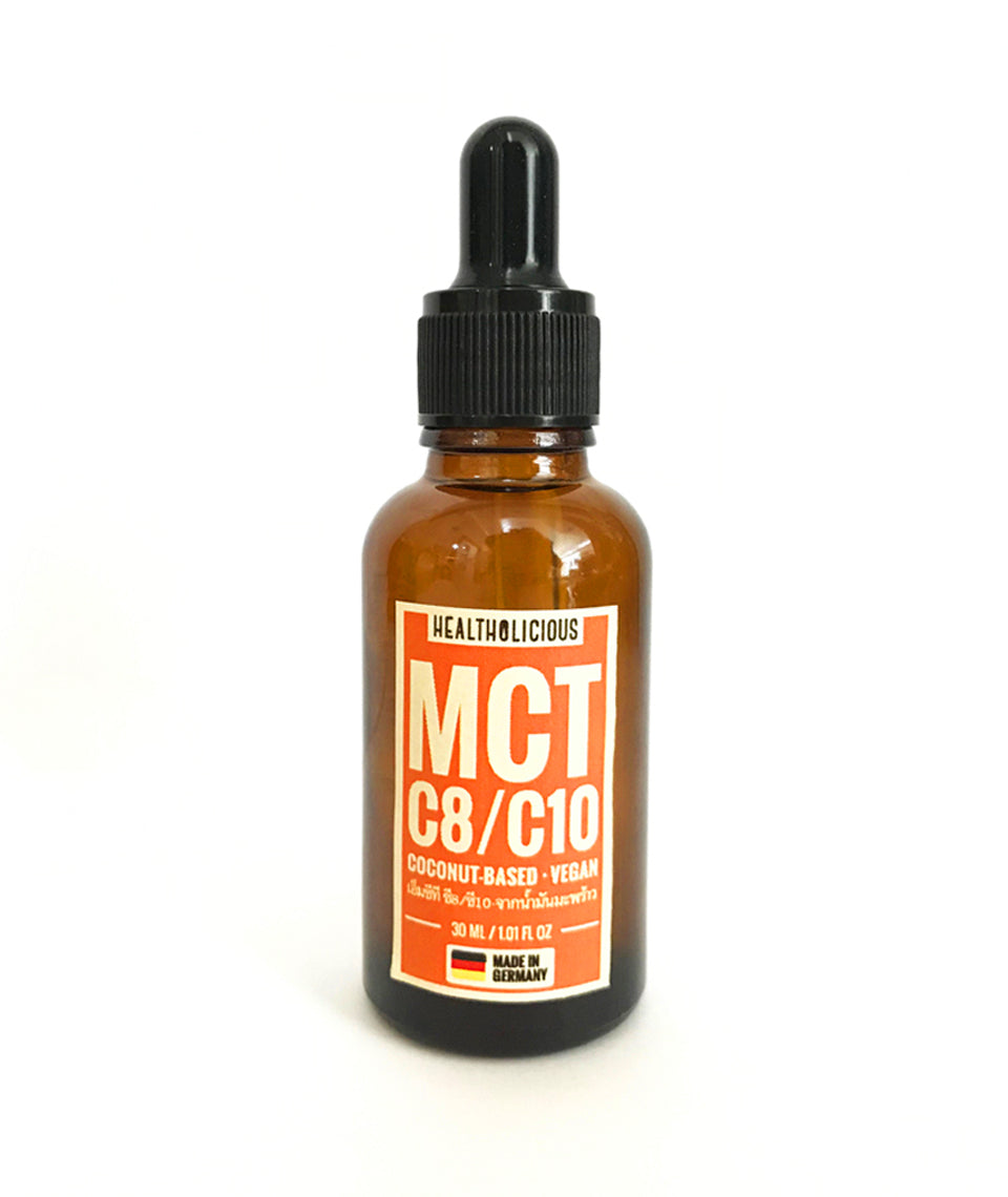 Coconut MCT oil (sourced from coconut, made in Germany) - Healtholicious One-Stop Biohacking Health Shop
