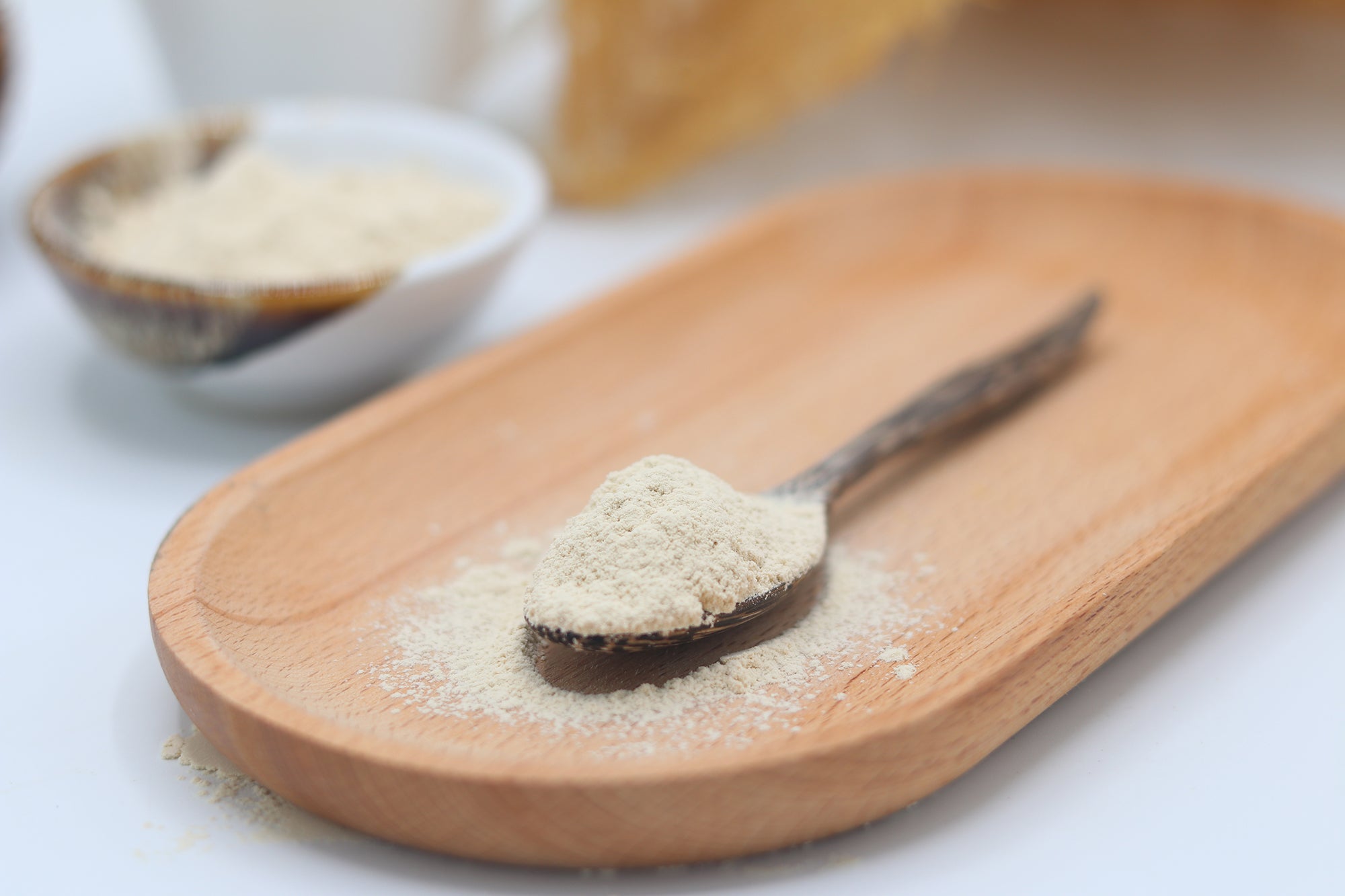 Vegan Yeast Protein Powder - High in Protein. Mix into Food or Smoothies.