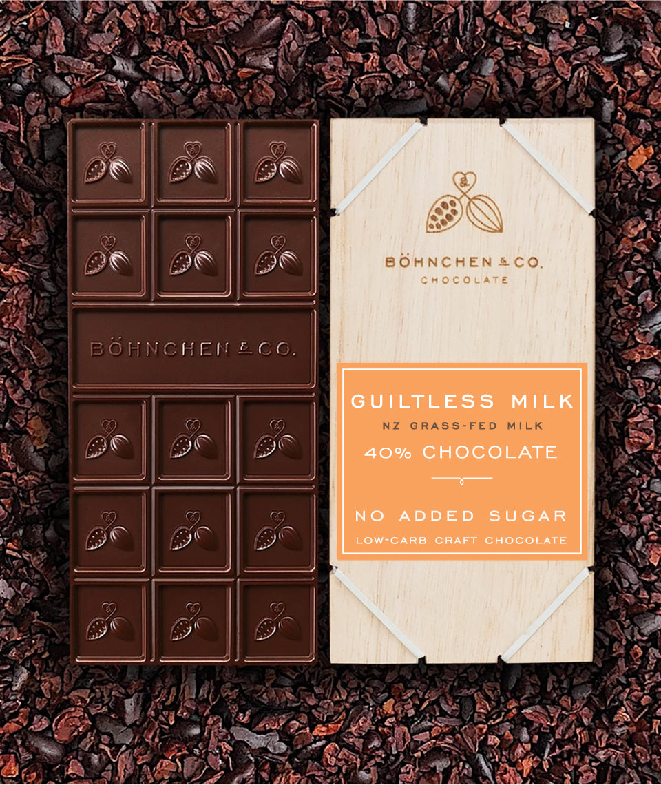 No Added Sugar Milk Chocolate Bars - Healtholicious One-Stop Biohacking Health Shop