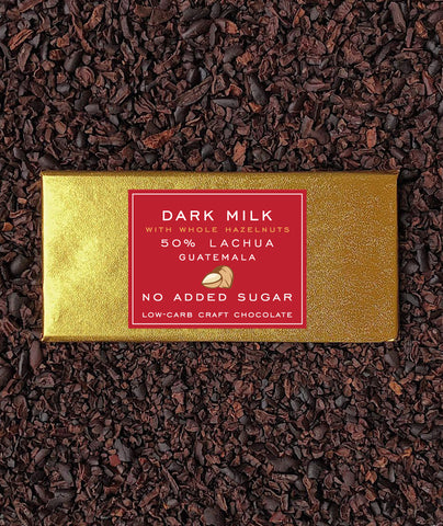 Image of No Added Sugar Milk Chocolate Bars - Healtholicious One-Stop Biohacking Health Shop