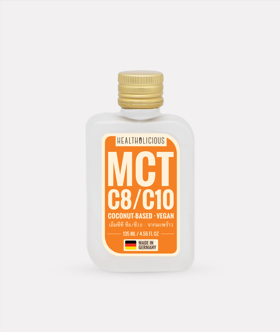 Coconut MCT oil (sourced from coconut, made in Germany) - Healtholicious One-Stop Biohacking Health Shop