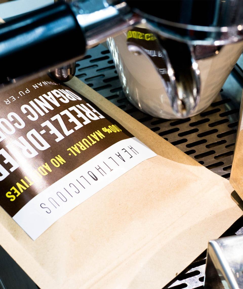 Instant Organic Coffee for Biohackers: Light Roast - Healtholicious One-Stop Biohacking Health Shop