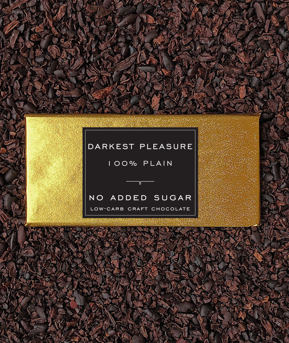 No Added Sugar Dark Chocolate Bars: keto-friendly - Healtholicious One-Stop Biohacking Health Shop