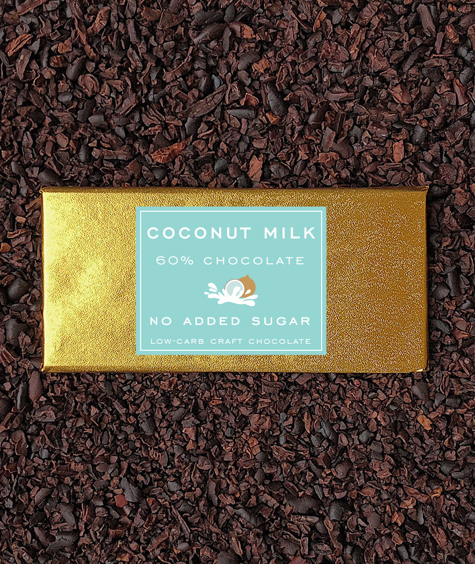 No Added Sugar Dark Chocolate Bars: keto-friendly - Healtholicious One-Stop Biohacking Health Shop