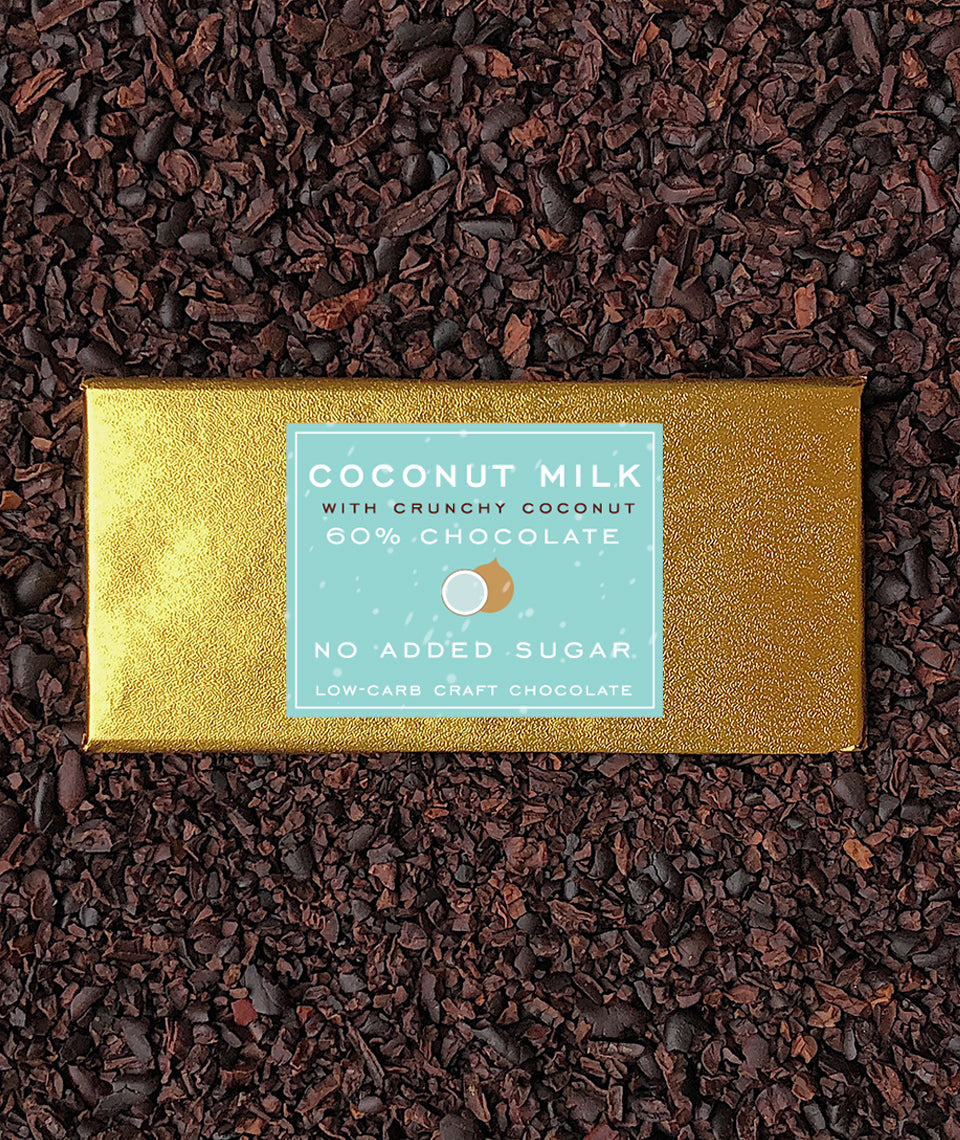 No Added Sugar Dark Chocolate Bars: keto-friendly - Healtholicious One-Stop Biohacking Health Shop