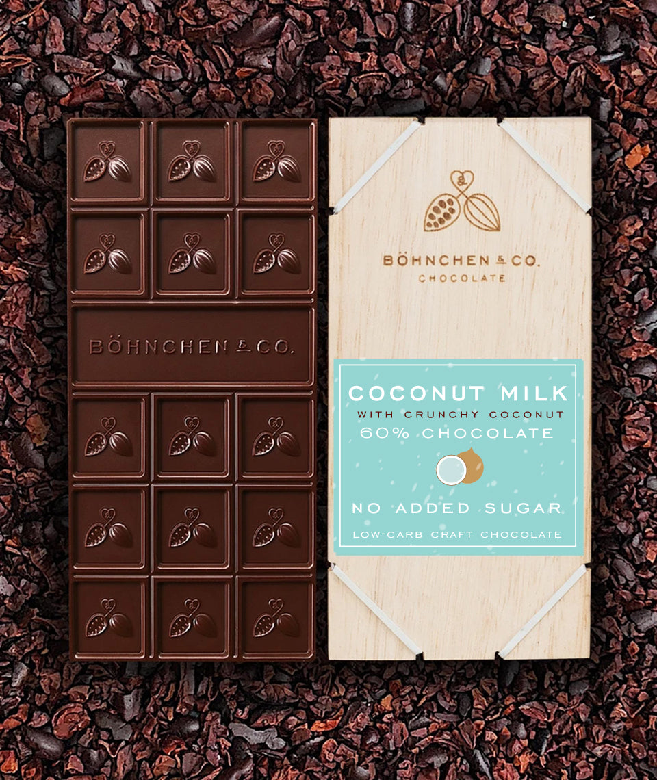 No Added Sugar Dark Chocolate Bars: keto-friendly - Healtholicious One-Stop Biohacking Health Shop