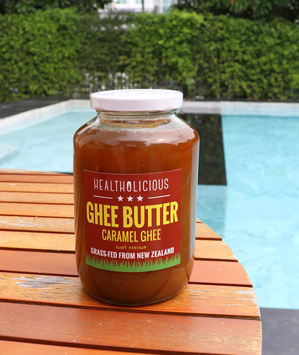 Grass-fed ghee, various flavors (from New Zealand cows' butter) - Healtholicious One-Stop Biohacking Health Shop