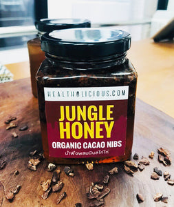 Raw jungle honey infused organic cocoa nibs - Healtholicious One-Stop Biohacking Health Shop