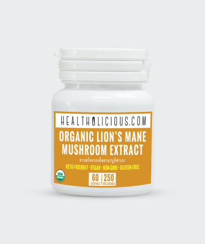 Image of Mushroom Extract - Certified Organic : ENERGY / IMMUNE - Healtholicious One-Stop Biohacking Health Shop
