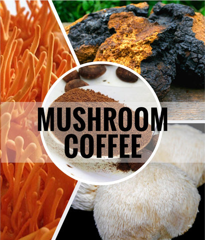 Image of Mushroom Coffee - Certified Organic : ENERGY / IMMUNE / ULTIMA - Healtholicious One-Stop Biohacking Health Shop
