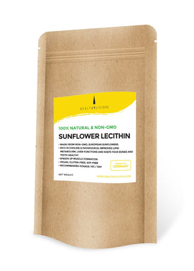 Cold-pressed organic sunflower lecithin (food grade)