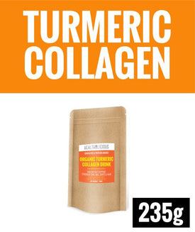 Organic Turmeric Collagen Drink [235g] - Healtholicious One-Stop Biohacking Health Shop