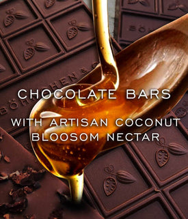 Organic Dark Chocolate with Artisan Coconut Blossom Nectar - Healtholicious One-Stop Biohacking Health Shop