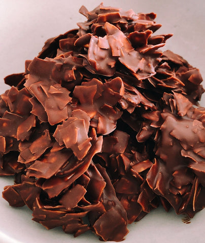 No Added Sugar chocolate coated coconut chips - Healtholicious One-Stop Biohacking Health Shop